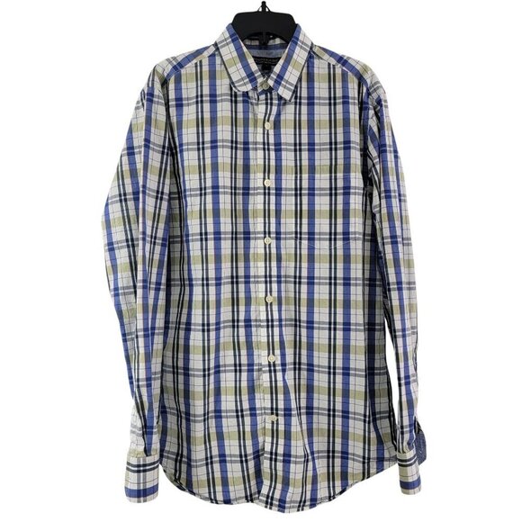 Banana Republic Soft Wash Tailored Slim Fit Men's Button Up L/S Shirt – Sma - Picture 2 of 14